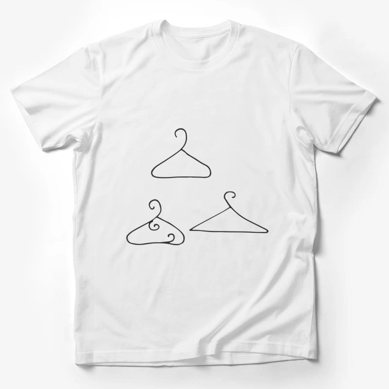 Cintres en métal design Homme T-Shirt