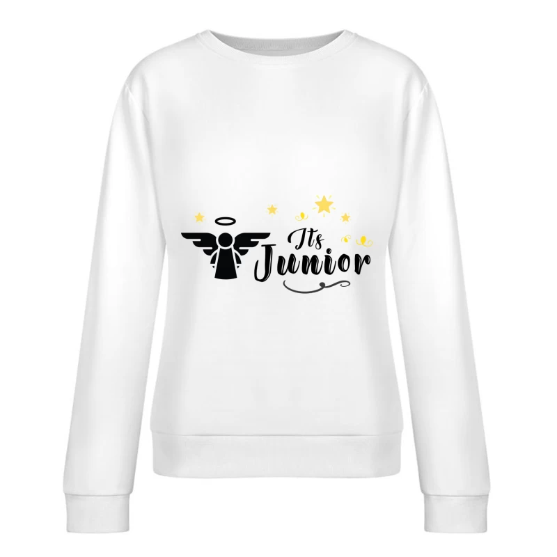 Ange céleste et étoiles Femme Sweat-shirt à enfiler