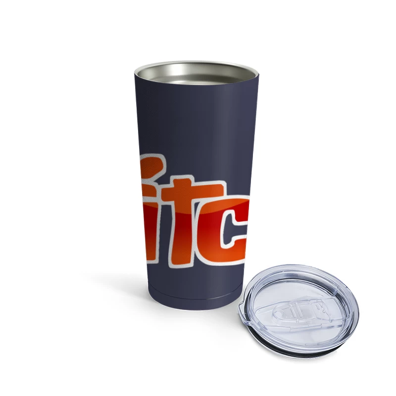 Stitch Logo from Lilo & Stitch Travel Mug