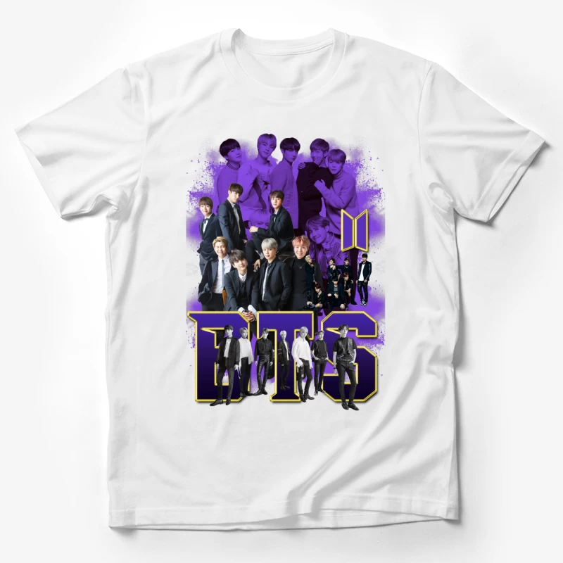 BTS Music Group Collage Male T-Shirt