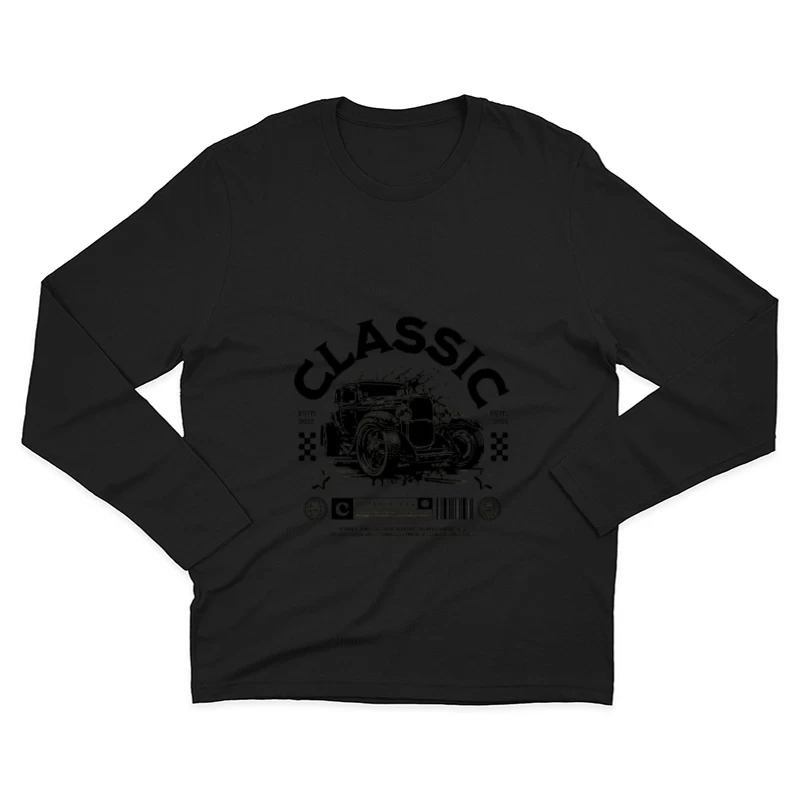  Herren Langarm T-Shirt