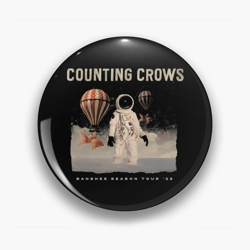 Counting Crows Moon Man Pin