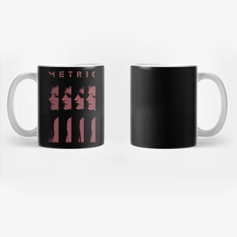 Metric Sliced Red Coffee Mug