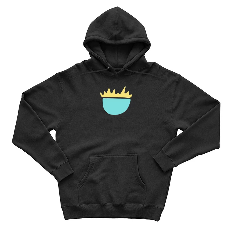 Fleur artistique minimaliste Homme Sweat à capuche