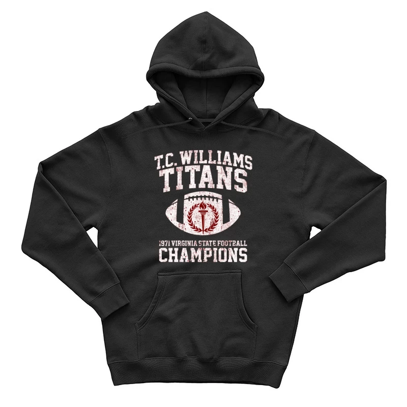 T.C. Williams Titans 1971 Football Male Pullover Hoodie