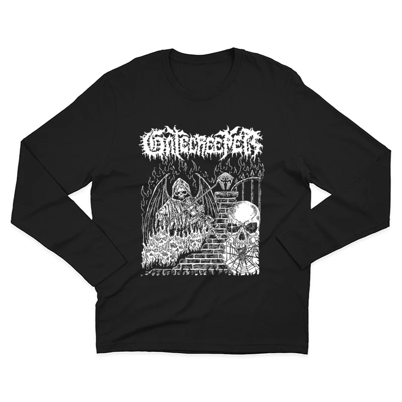 Gatecreeper Grin Of The Reaper Male Long Sleeve T-Shirt