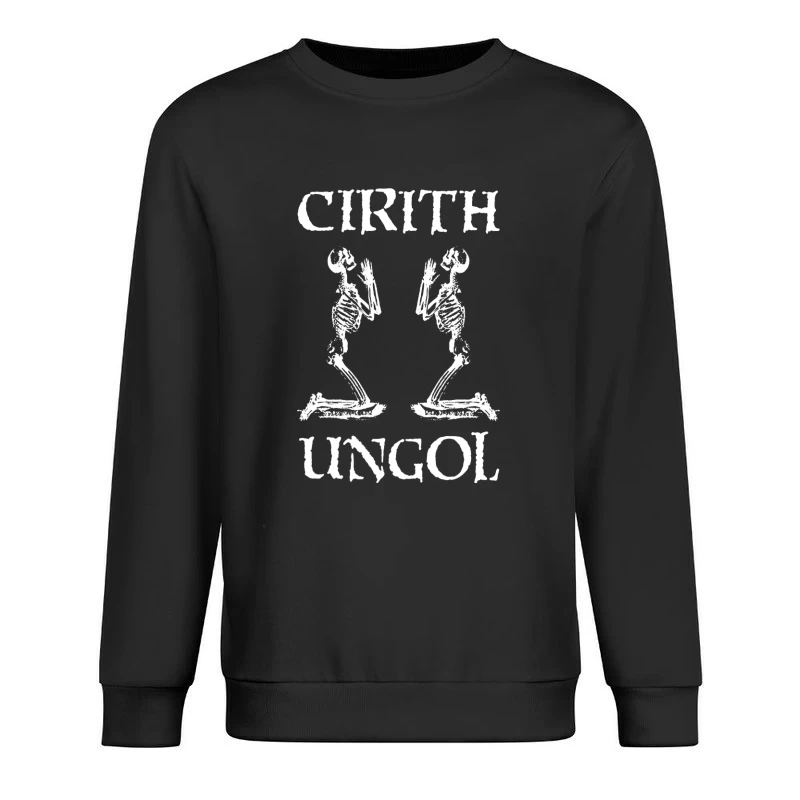 Cirith Ungol On Your Knees Male Pullover Sweatshirt