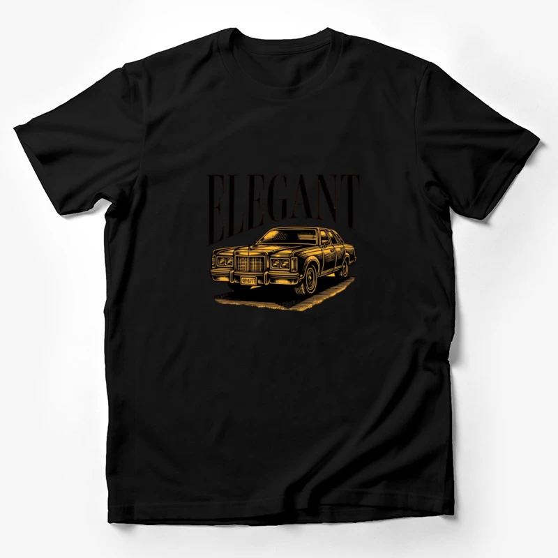 Klassisches elegantes Auto-Motiv Herren T-Shirt