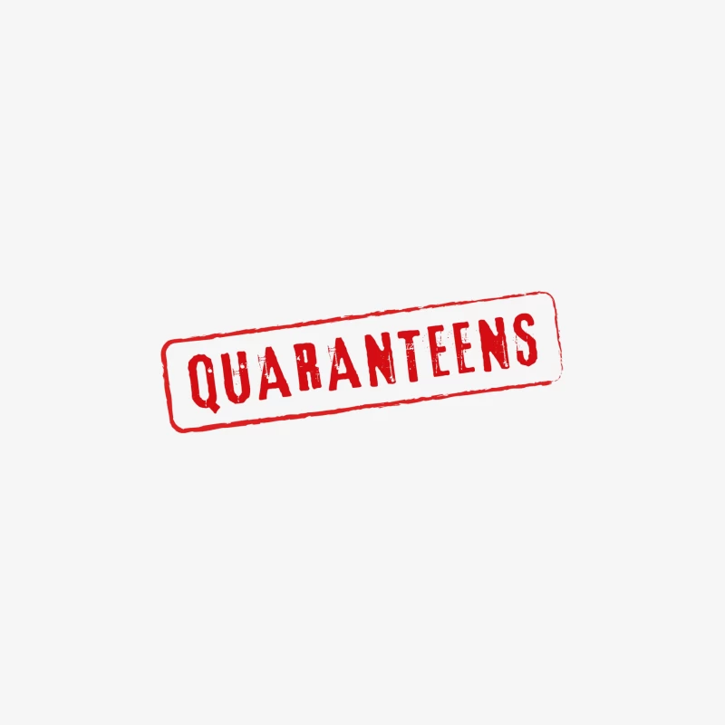 Motif Quaranteens Rouge Homme Manches Longues T-Shirt