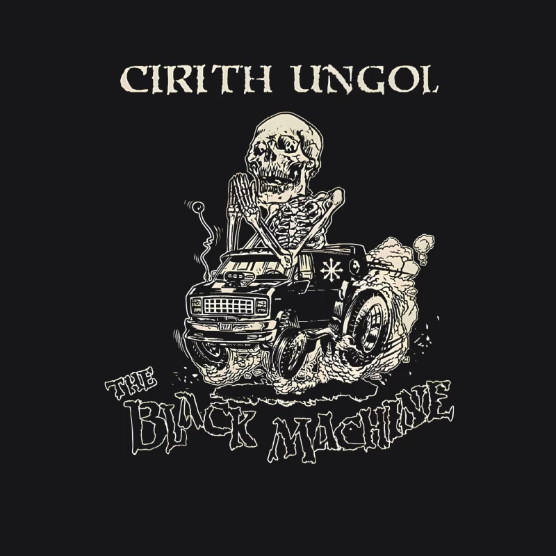 Cirith Ungol The Black Machine Female Pullover Hoodie