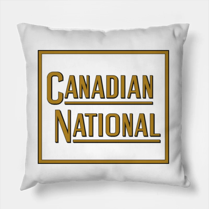 Canadian National Railways 2 Throw Pillow
