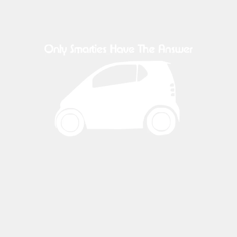 Only Smarties have the Answer_ - Funny Male Tank Top