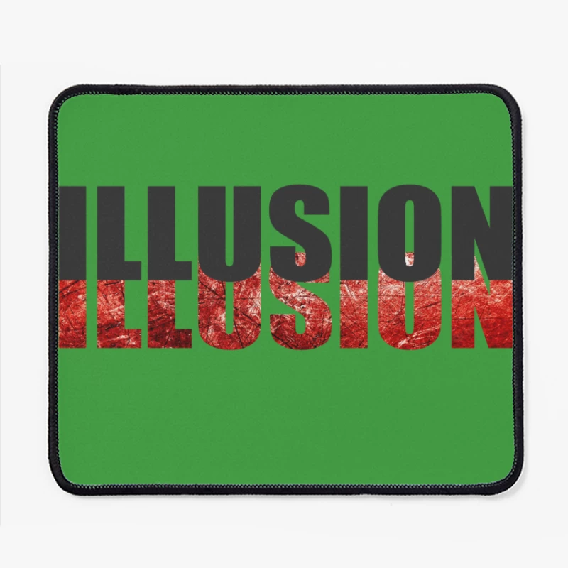 Artistic Representation of Illusion Mouse Pad