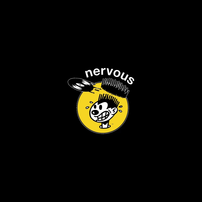THE NERVOUS RECORDS Desk Mat