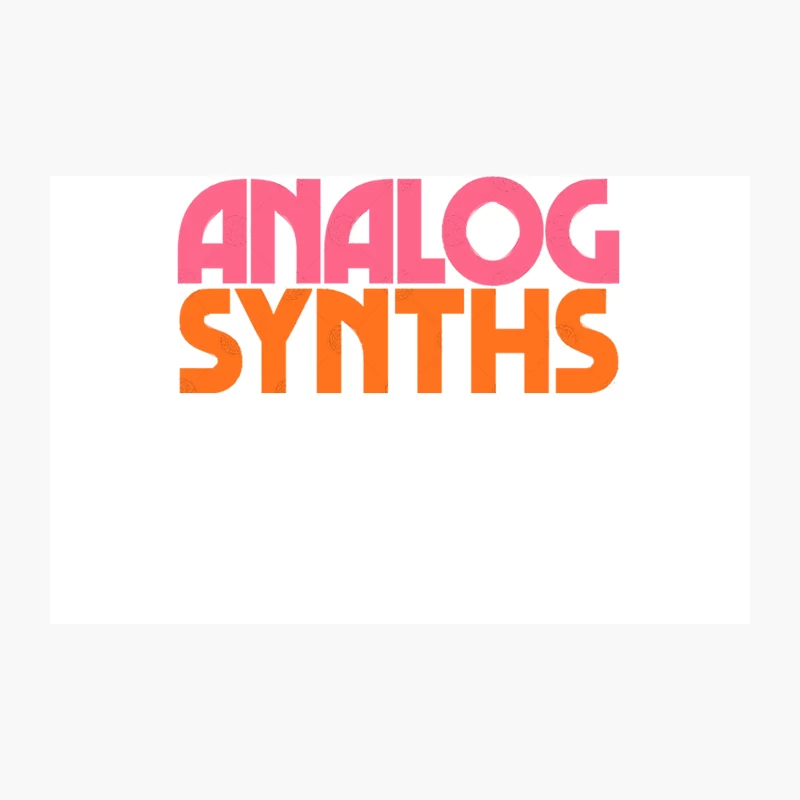 Analog Synths Travel Mug