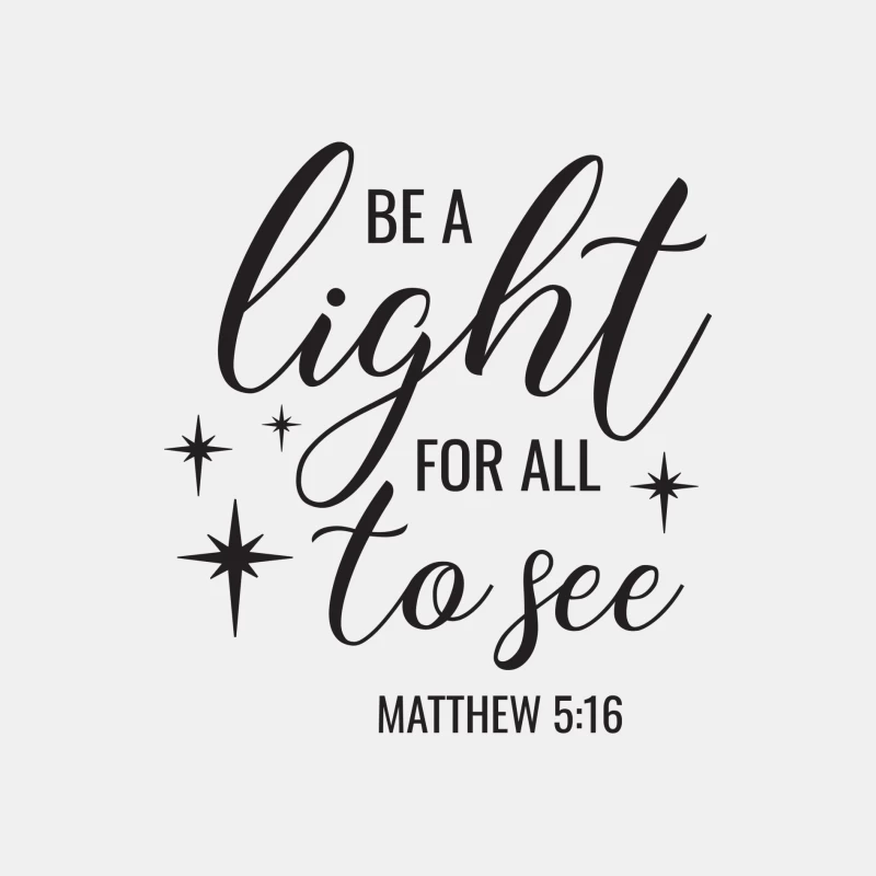 Citation inspirante de Matthew 5:16 Homme Débardeur