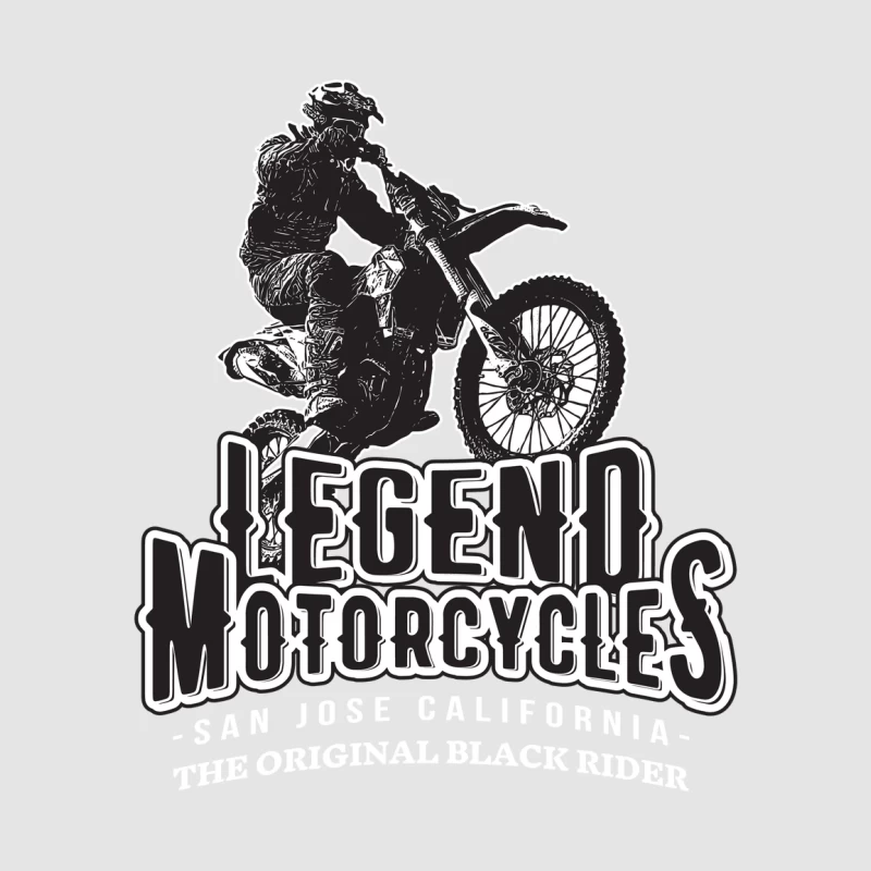 Motocross-Legende Herren Pullover Hoodie