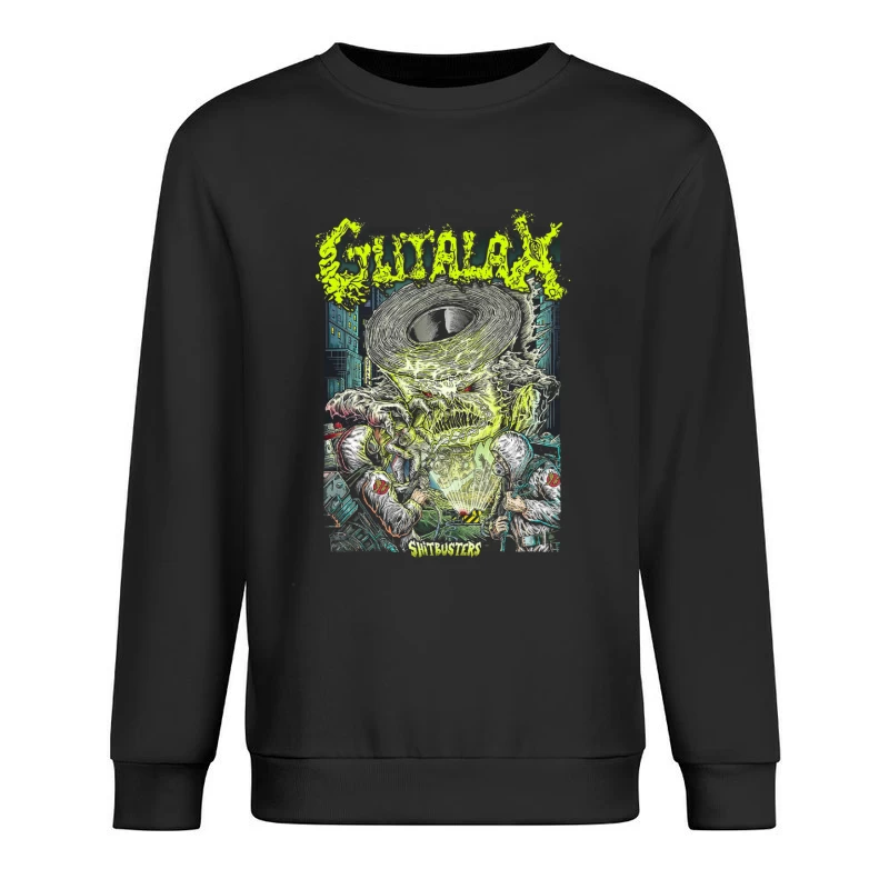 Gutalax Shitbusters Male Pullover Sweatshirt