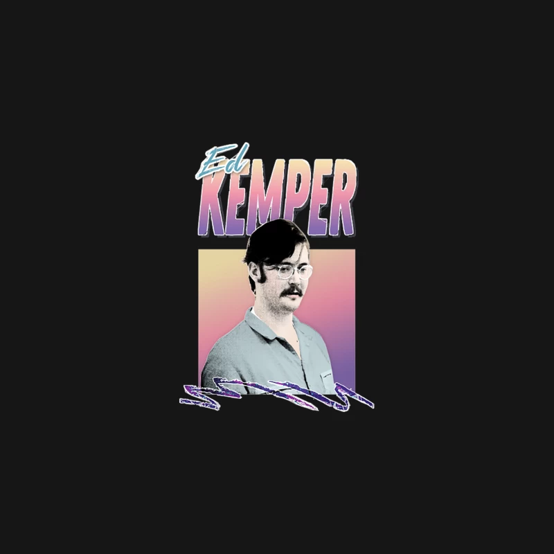 Ed Kemper Aesthetic Retro Styled Design Desk Mat