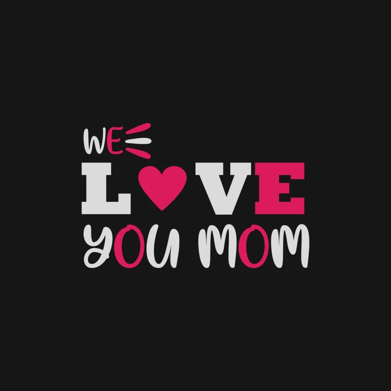 Message d'amour pour maman Homme Manches Longues T-Shirt