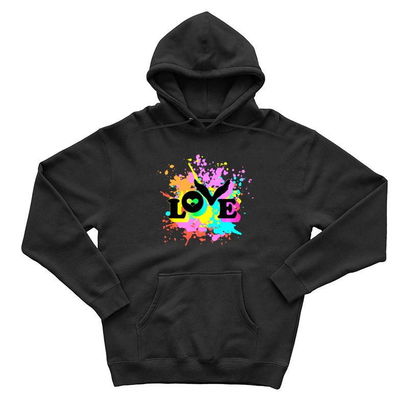 Coldplay Love Colorful Male Pullover Hoodie