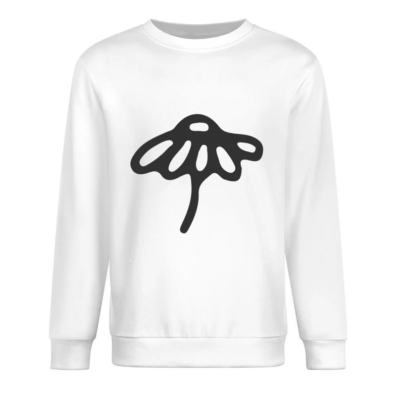 Motif abstrait en forme de parapluie Homme Sweat-shirt à enfiler