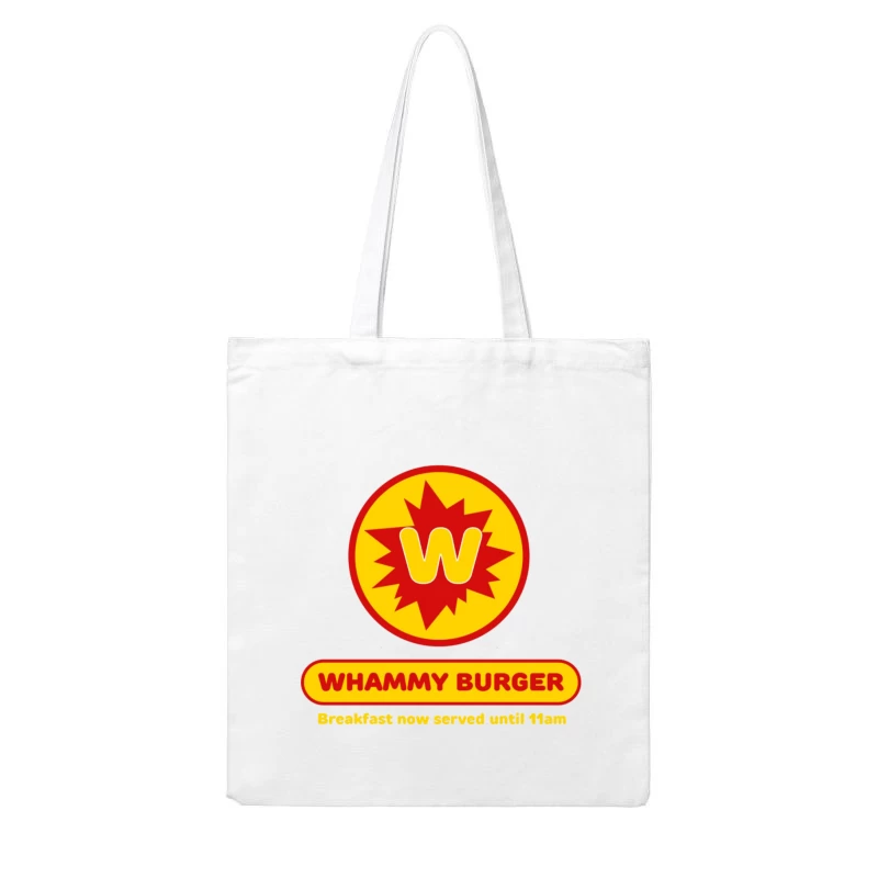 Whammy Burger Cotton Tote Bag