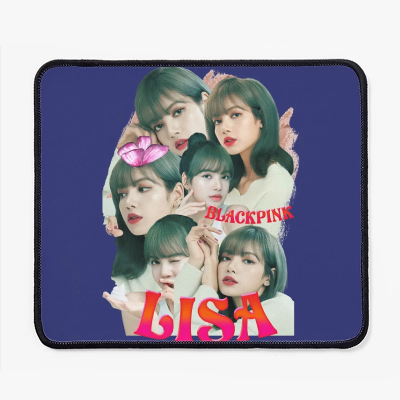 BLACKPINK Lisa - K-pop Icon in Fashion and Music Mouse Pad