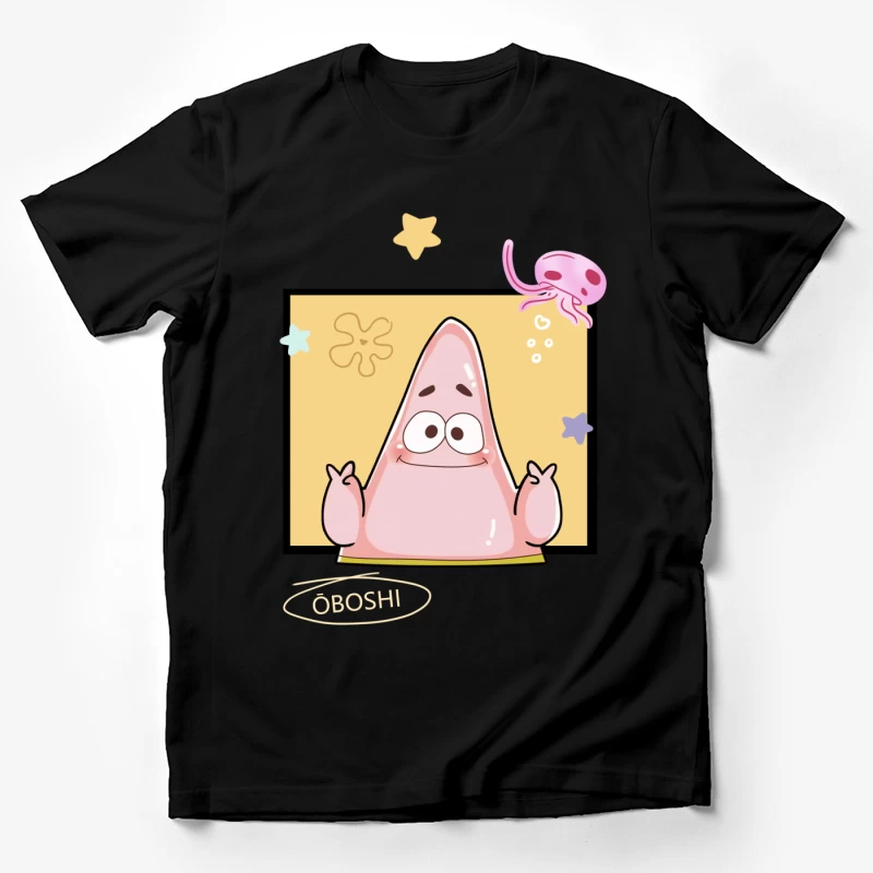 Niedliche Meereskreatur Illustration Herren T-Shirt