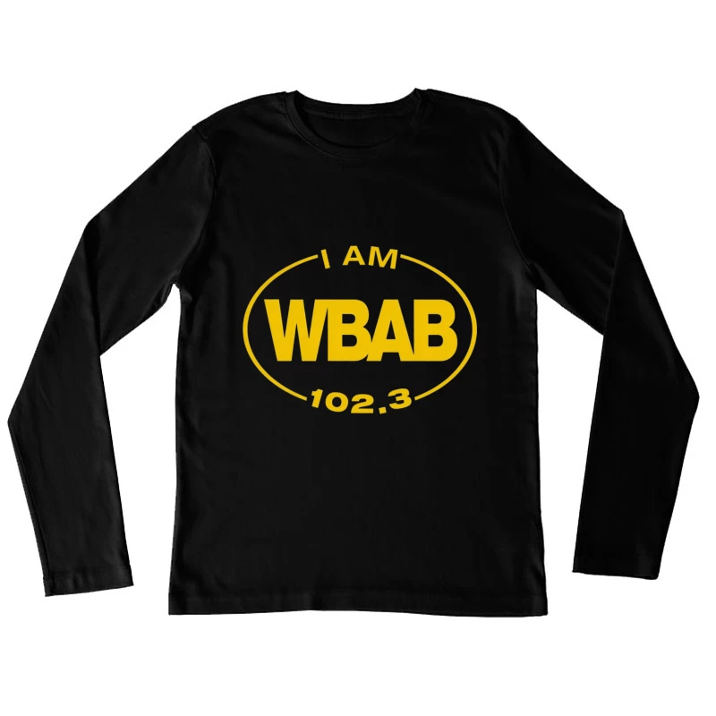 WBAB Radio Female Long Sleeve T-Shirt