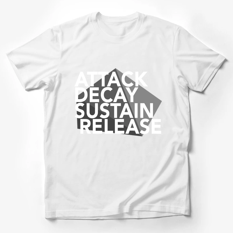 Attack, Decay, Sustain, Release! Male T-Shirt
