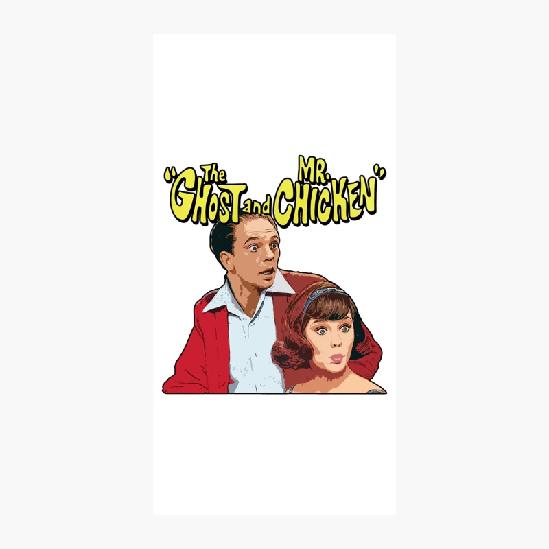 The Ghost and Mr Chicken iPhone Case