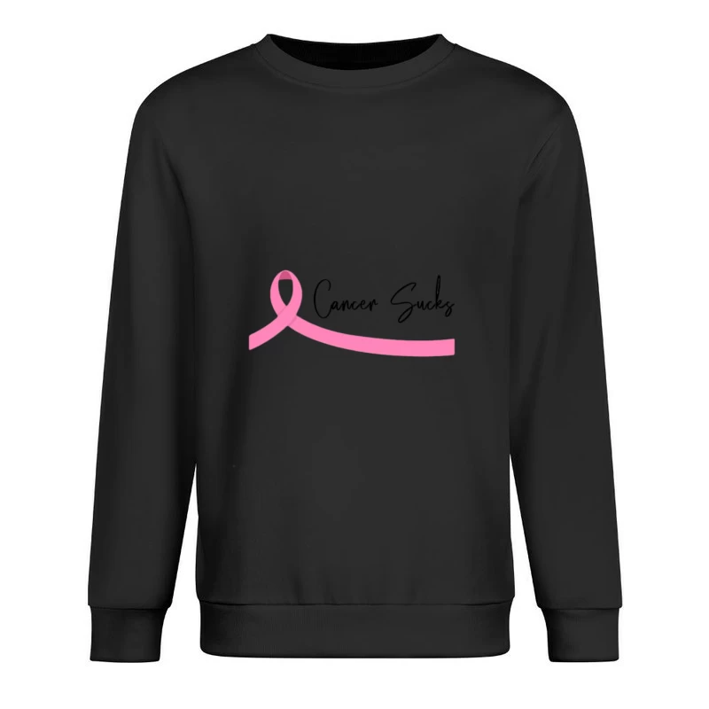 Ruban rose contre le cancer Homme Sweat-shirt à enfiler