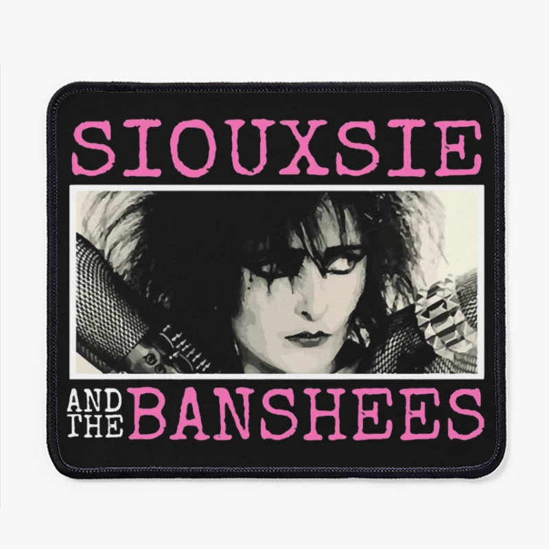 Siouxsie and the Banshees Gothic Punk Album Cover Mouse Pad