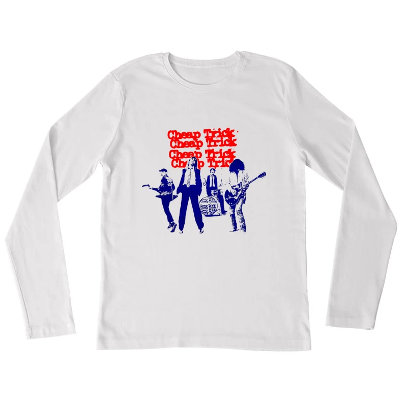 Cheap Trick Classic Female Long Sleeve T-Shirt