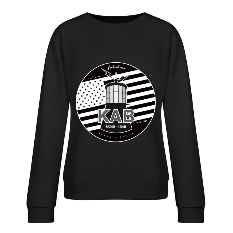 Kab Radio 1340 Antonio Bay Female Pullover Sweatshirt
