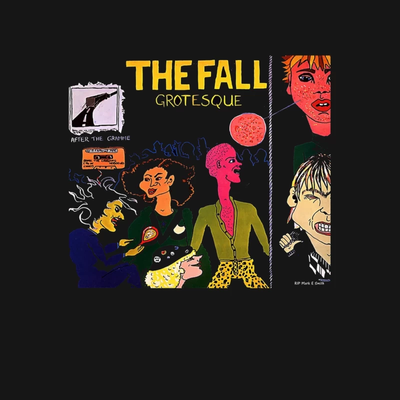 The Fall's "Grotesque" Post-Punk Album Cover Illustration Male T-Shirt