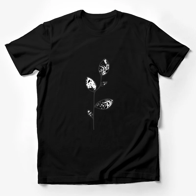 Branche avec feuilles texturées Homme T-Shirt