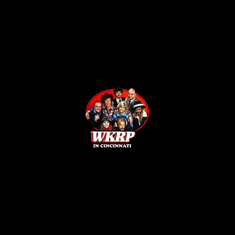 WKRP in Cincinnati skyline logo 2 iPhone Case