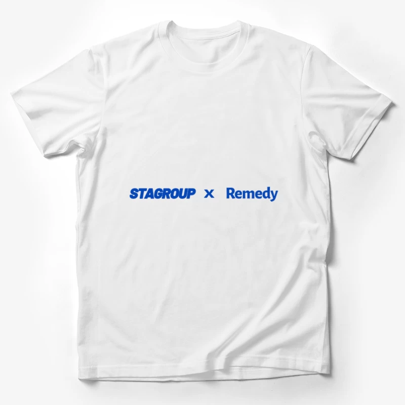 Stagroup und Remedy Kollaboration Logo Herren T-Shirt