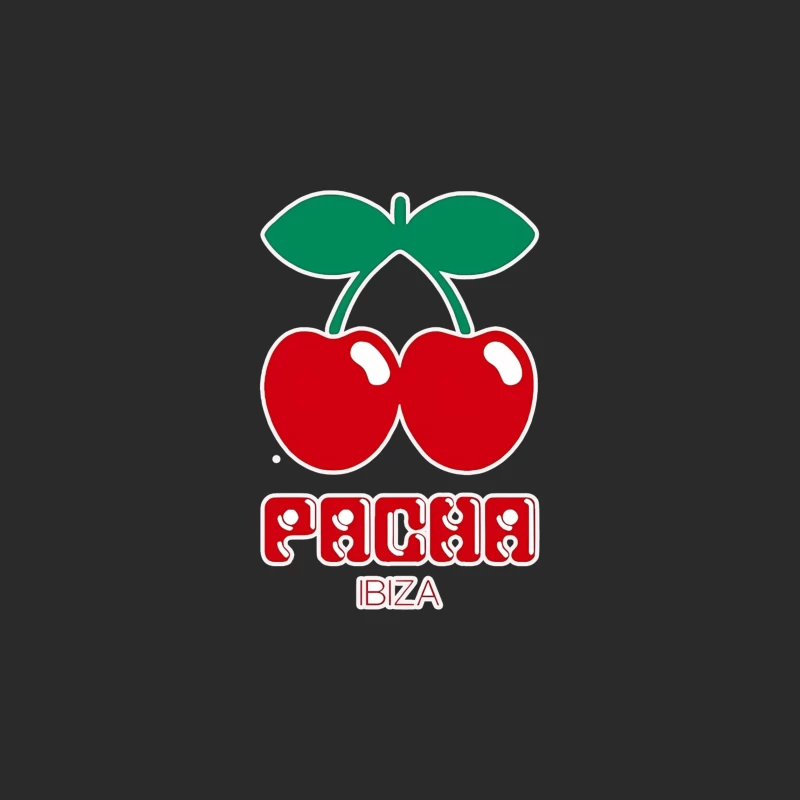 Pacha Ibiza Nightclub's Iconic Cherry Logo Baseball Cap