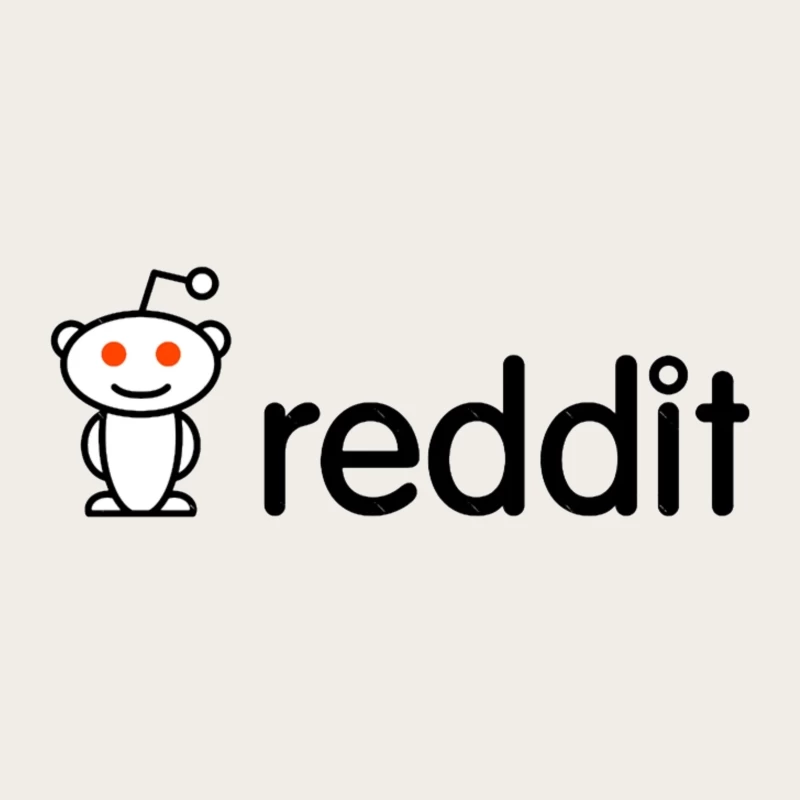 Reddit Logo with Snoo Mascot Bucket Hat