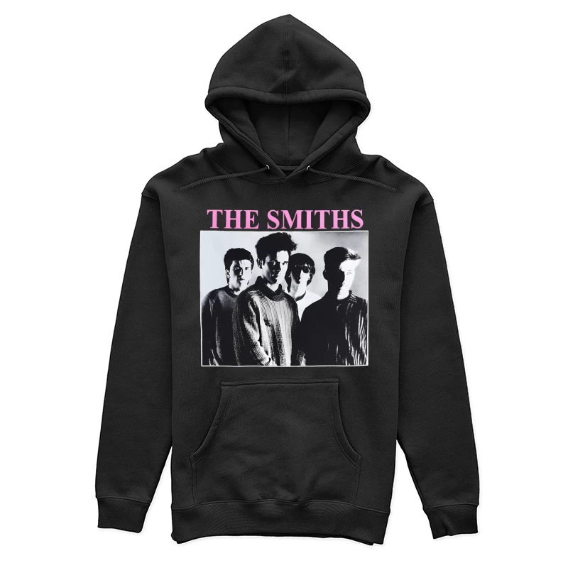 The Smiths Classic Black and White Band Album Cover from the 1980s Female Pullover Hoodie