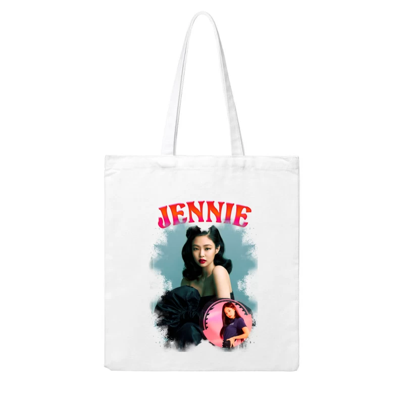 Stylish Portrait of Jennie Cotton Tote Bag