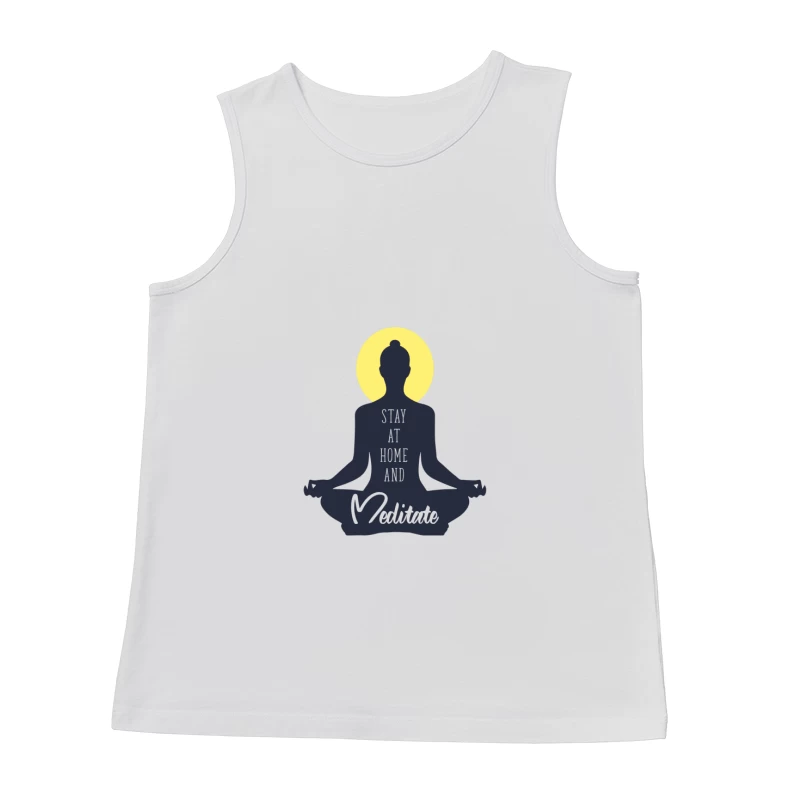 Méditation à la maison Homme Débardeur