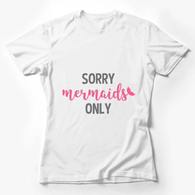 Déclin réservé aux sirènes Femme T-Shirt