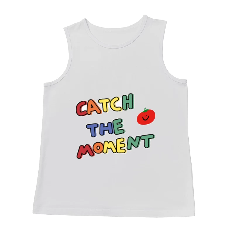 Momente festhalten mit fröhlicher Tomate Herren Tanktops