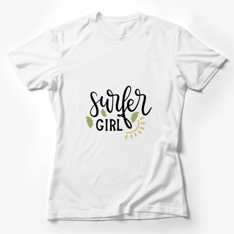 Motif de Surfeuse Boho Femme T-Shirt