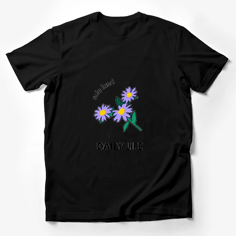 Blumen Design des täglichen Lebens Herren T-Shirt