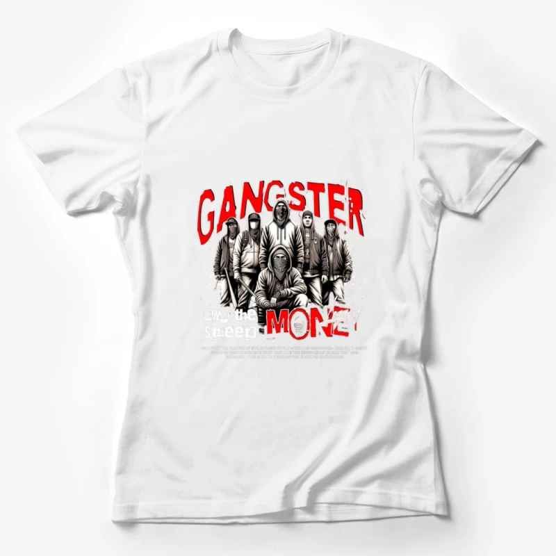 editable gangster money Female T-Shirt